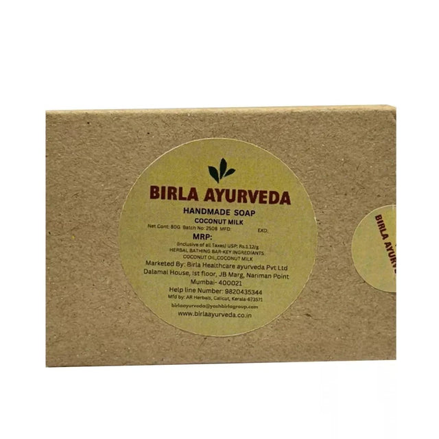 Birla Ayurveda Handmade Coconut Milk Soap - Vamzn#