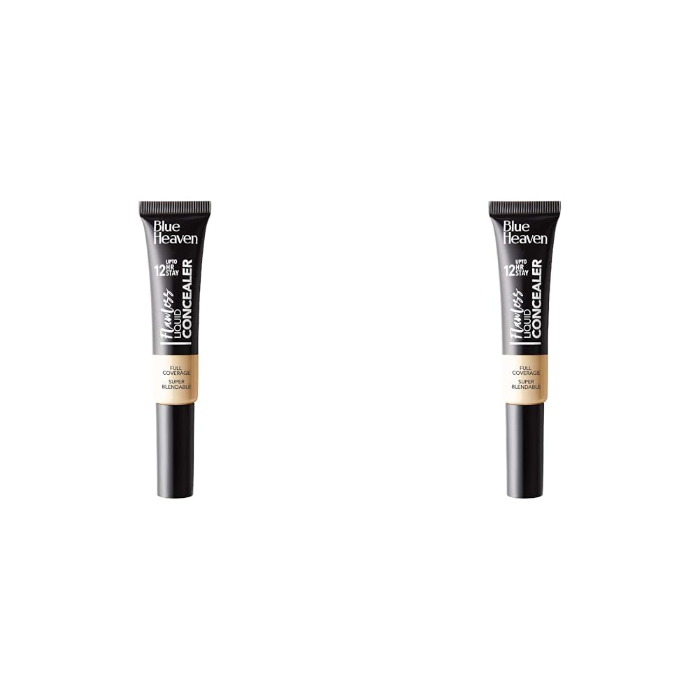 Blue Heaven Flawless Matte Liquid Cream Full Coverage Concealer For Normal Skin, 301, Honey, 17 Ml, Pack Of 1 - Vamzn#