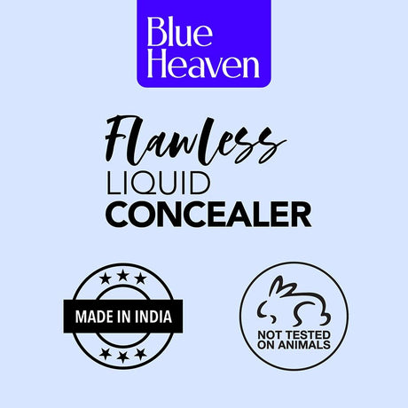 Blue Heaven Flawless Matte Liquid Cream Full Coverage Concealer For Normal Skin, 301, Honey, 17 Ml, Pack Of 1 - Vamzn#