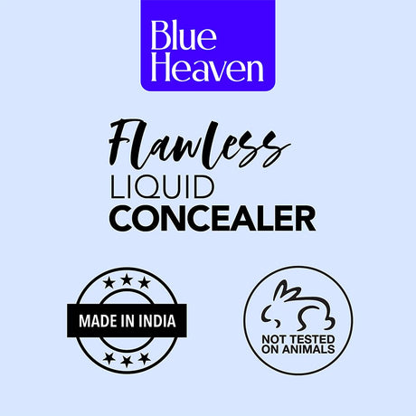 Blue Heaven Flawless Matte Liquid Cream Full Coverage Concealer For Normal Skin, 301, Honey, 17 Ml, Pack Of 1 - Vamzn#