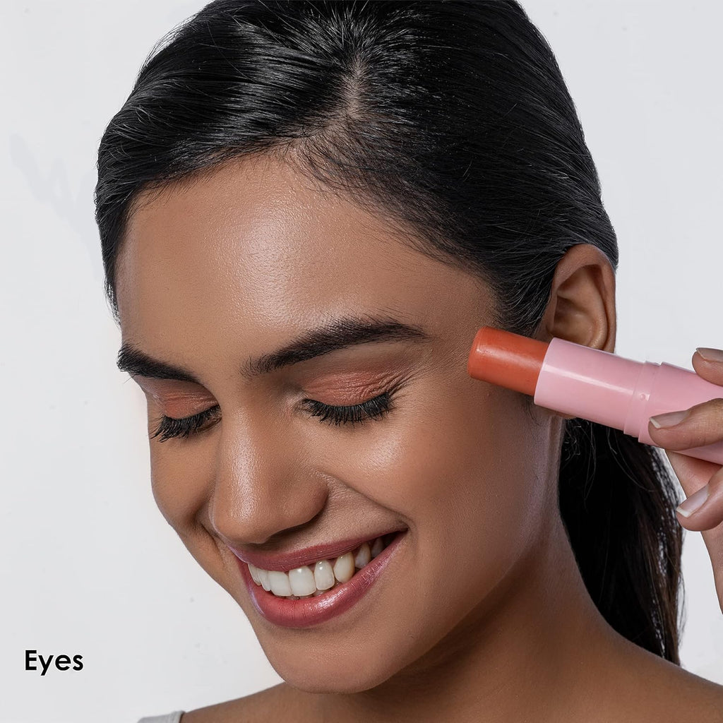 Blue Heaven Kiss & Blush, Lip, Cheek & Eyes Tint, Rosy Dusk, 8.5gm - Vamzn#