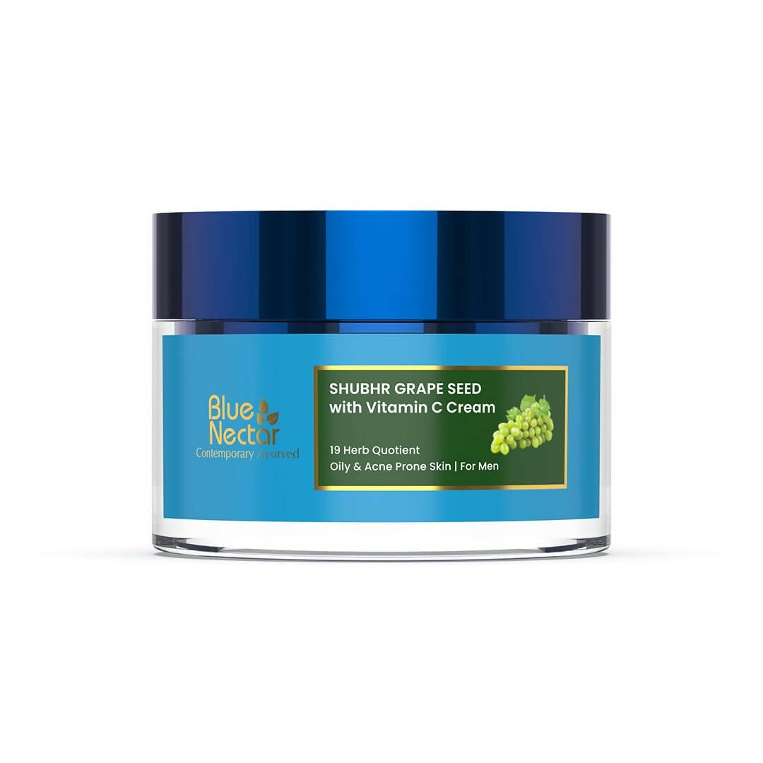 Blue Nectar Shubhr Grape Seed with Vitamin C Face Cream - Vamzn#