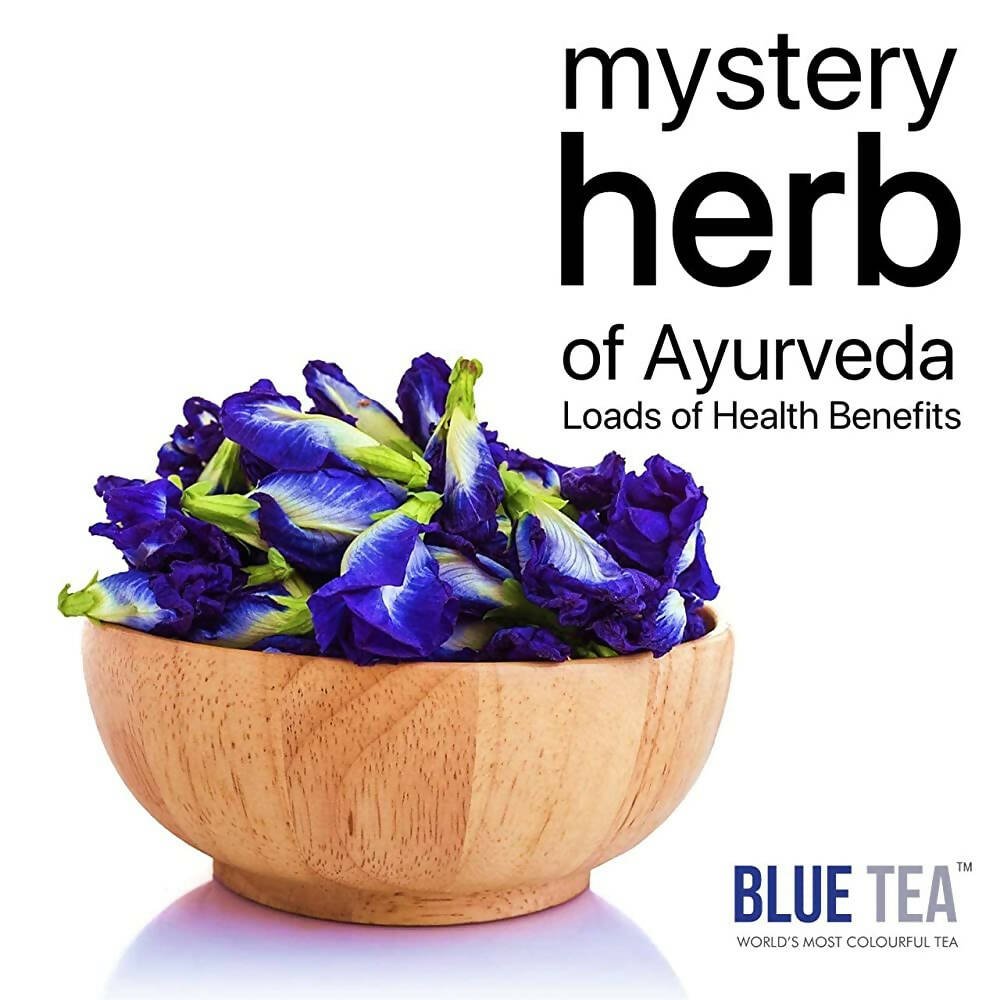Blue Tea Butterfly Pea Cinnamon Herbal Tea Bags - Vamzn#