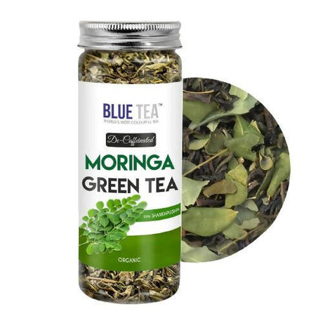 Blue Tea Organic Moringa Green Tea - Vamzn#