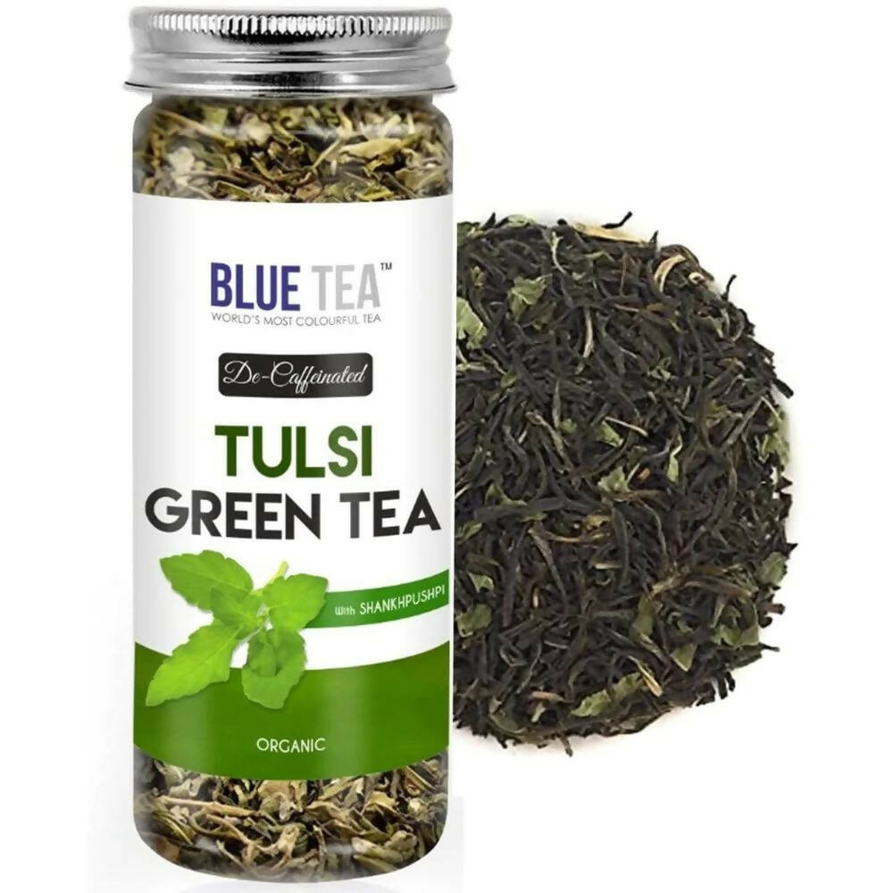 Blue Tea Organic Tulsi Green Tea - Vamzn#