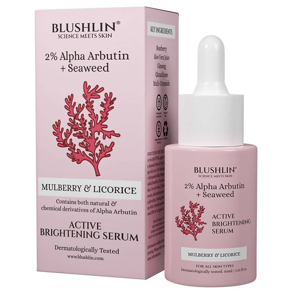 Blushlin 2% Alpha Arbutin Face Serum - Vamzn#