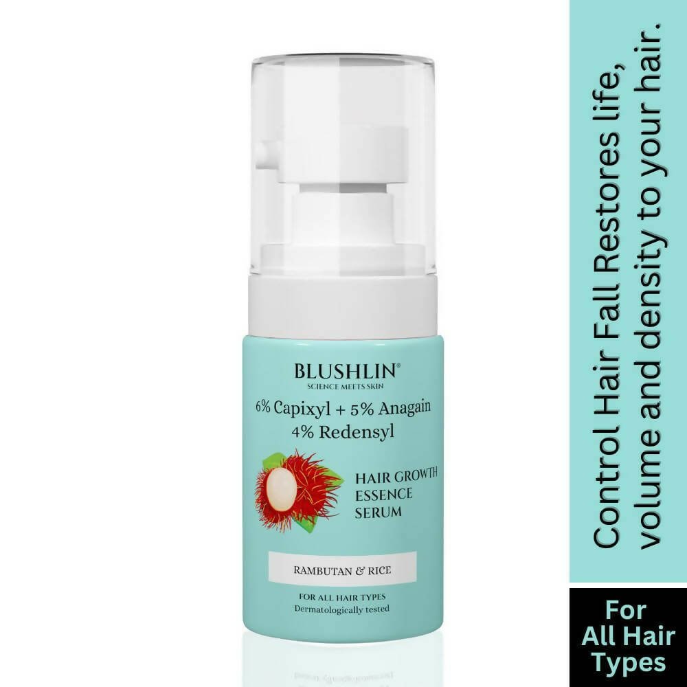 Blushlin Hair Growth Serum with 6% Capixyl, 4% Redensyl & 5% Anagain - Vamzn#