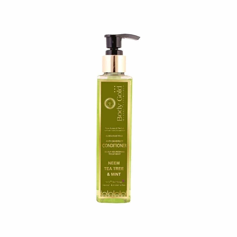Body Gold Anti Dandruff Hair Conditioner Neem Tea Tree & Mint - Vamzn#