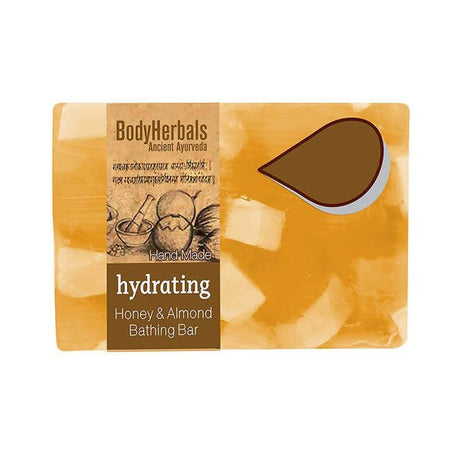 Bodyherbals Hydrating, Hand Made Honey Almond Bathing Bar - Vamzn#