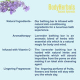 Bodyherbals Relax Hand Made Lavender Bathing Bar - Vamzn#