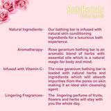 Bodyherbals Romance, Hand Made Rose & Geranium Bathing Bar - Vamzn#