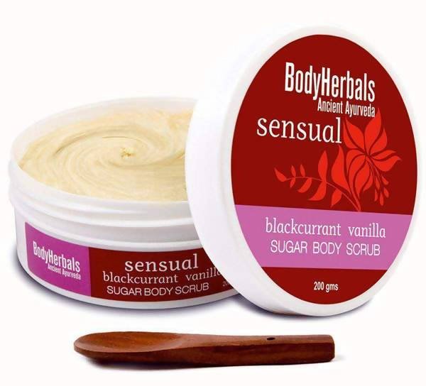 Bodyherbals Sensual Blackcurrant & Vanilla Sugar Body Scrub - Vamzn#