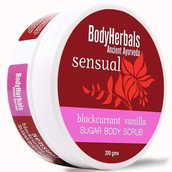 Bodyherbals Sensual Blackcurrant & Vanilla Sugar Body Scrub - Vamzn#