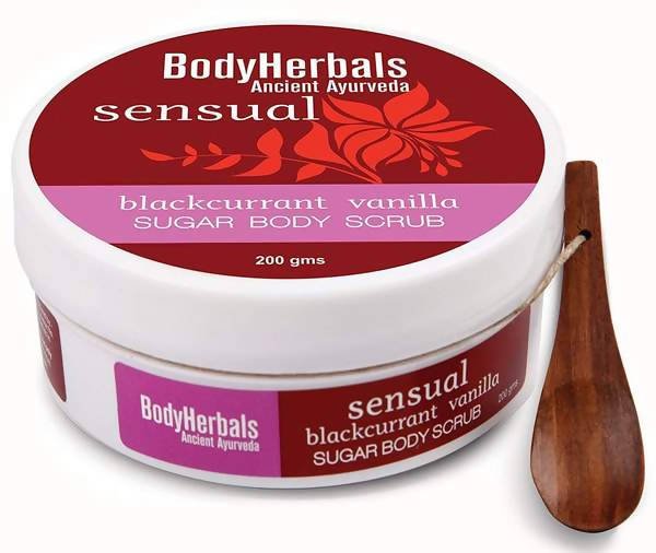 Bodyherbals Sensual Blackcurrant & Vanilla Sugar Body Scrub - Vamzn#