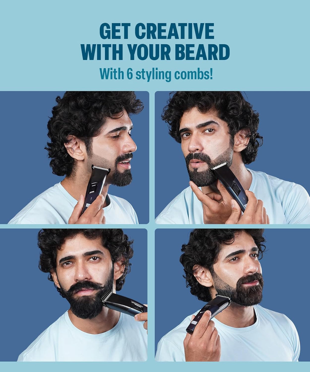 Bombay Shaving Company 11 in 1 Trimmer Men | All in One Full Body Trimmer for Men | 90 Min Charge time | 90 mins run time | Hair, Ear, Beard, Body, Nose Trimmer for Men | Type C charging | Power Groomer (New Model) - Vamzn#