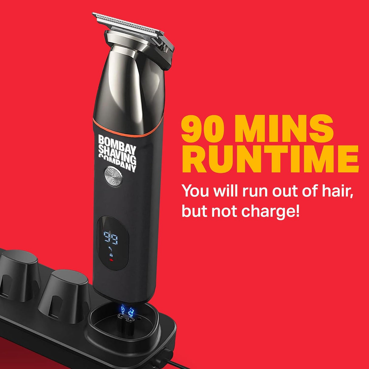 Bombay Shaving Company 9 in1 Multi Grooming Kit | All in One Full Body Trimmer for Men | 120 Min Charge time, 90 Min Runtime, Charging Indicator | IPX6 Water Proof | Nose, Ear, Beard, Body, Prime Day, Hair Trimmer Men - Vamzn#
