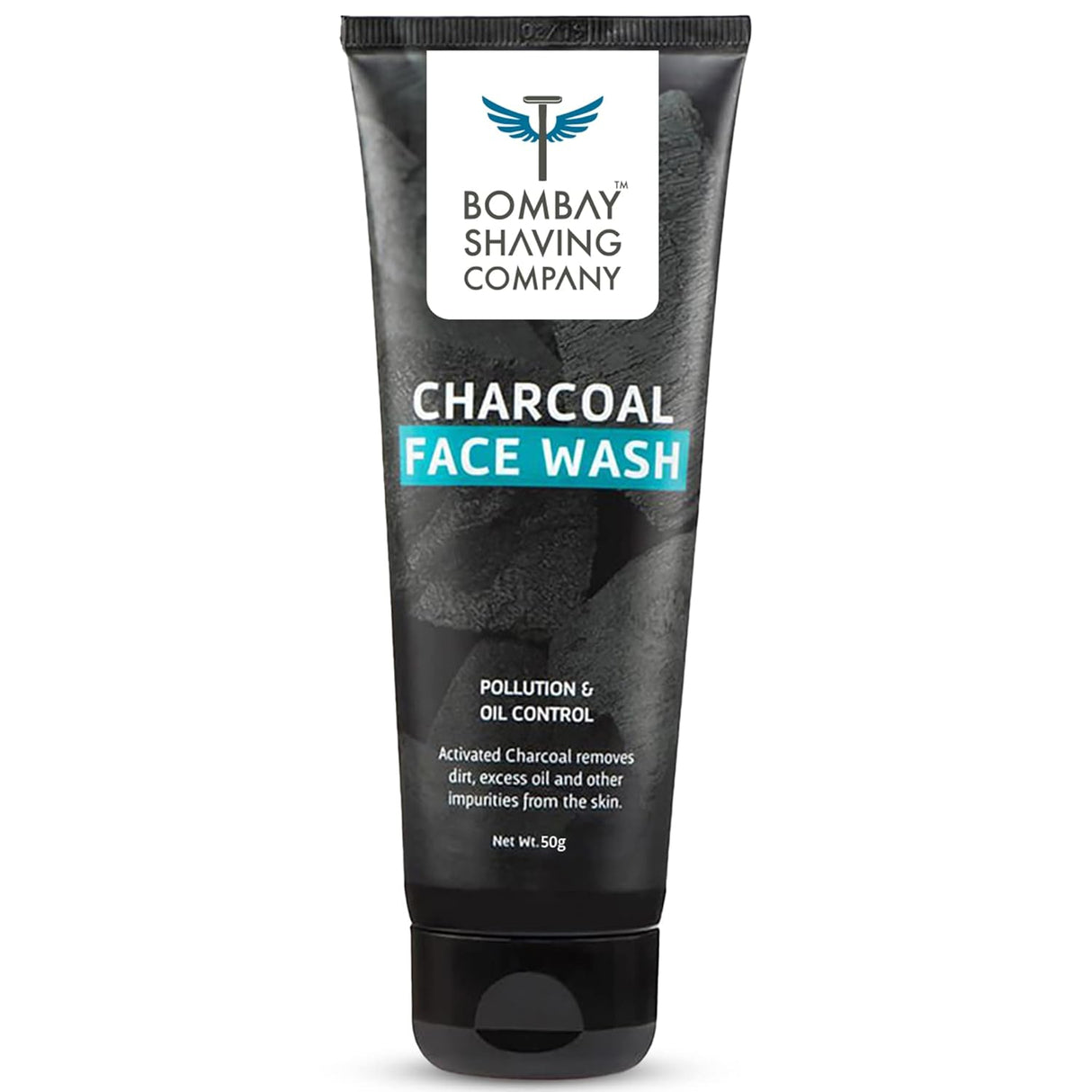 BOMBAY SHAVING COMPANY Charcoal Facewash for Men | 150g x 2 | Excess Oil Control Face Wash - Vamzn#