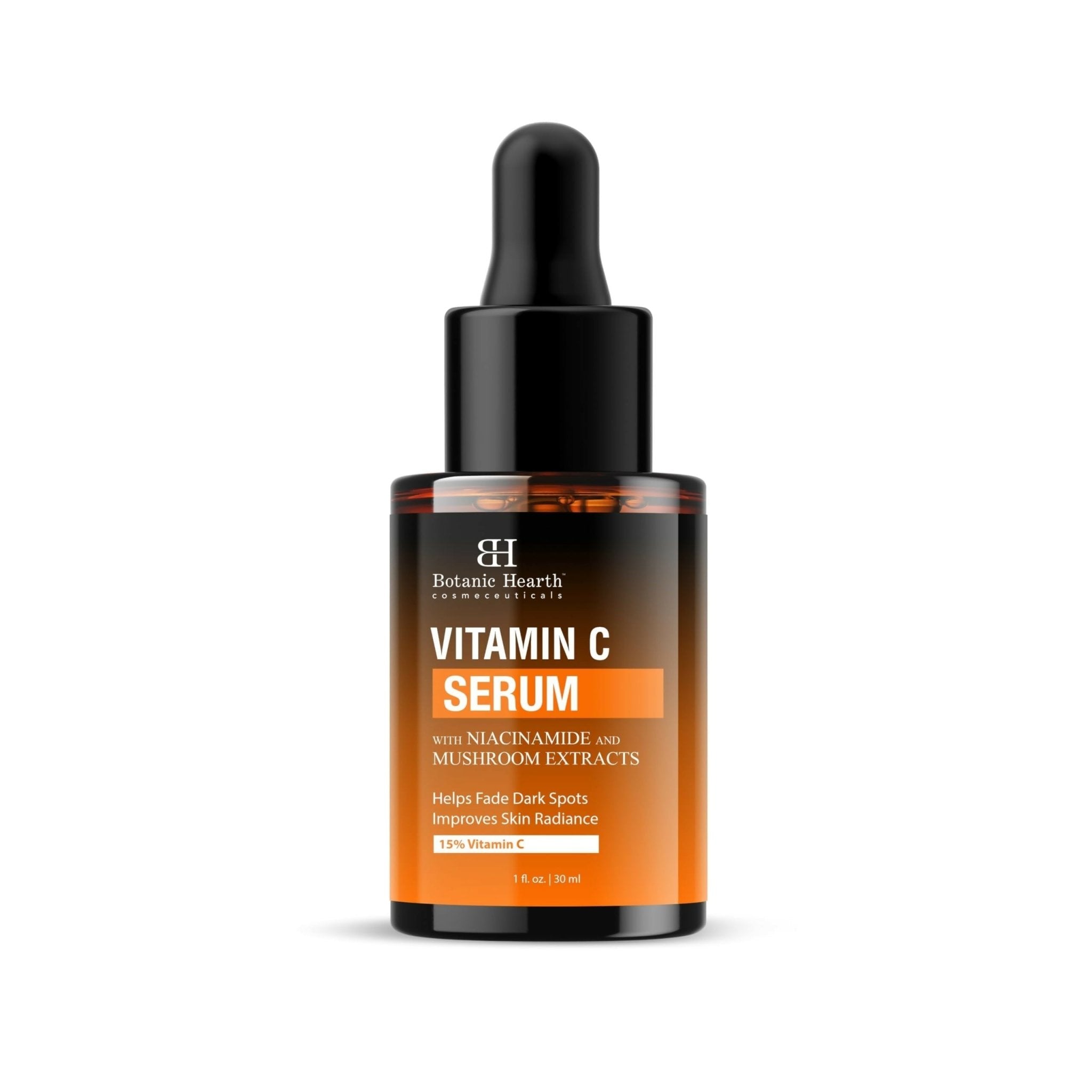Botanic Hearth 15% Vitamin C Face Serum Targets Dark Spots, Sun Damage, Wrinkles to Brighten & Even Tone Skin - Vamzn#