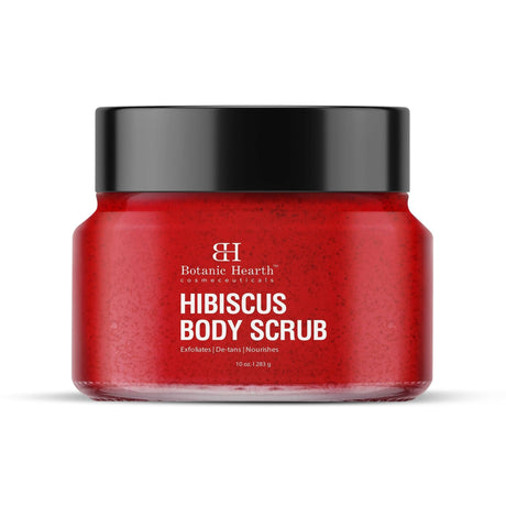 Botanic Hearth Hibiscus Body Scrub For Brighter, Smoother, Hydrated & Moisturized Skin - Vamzn#