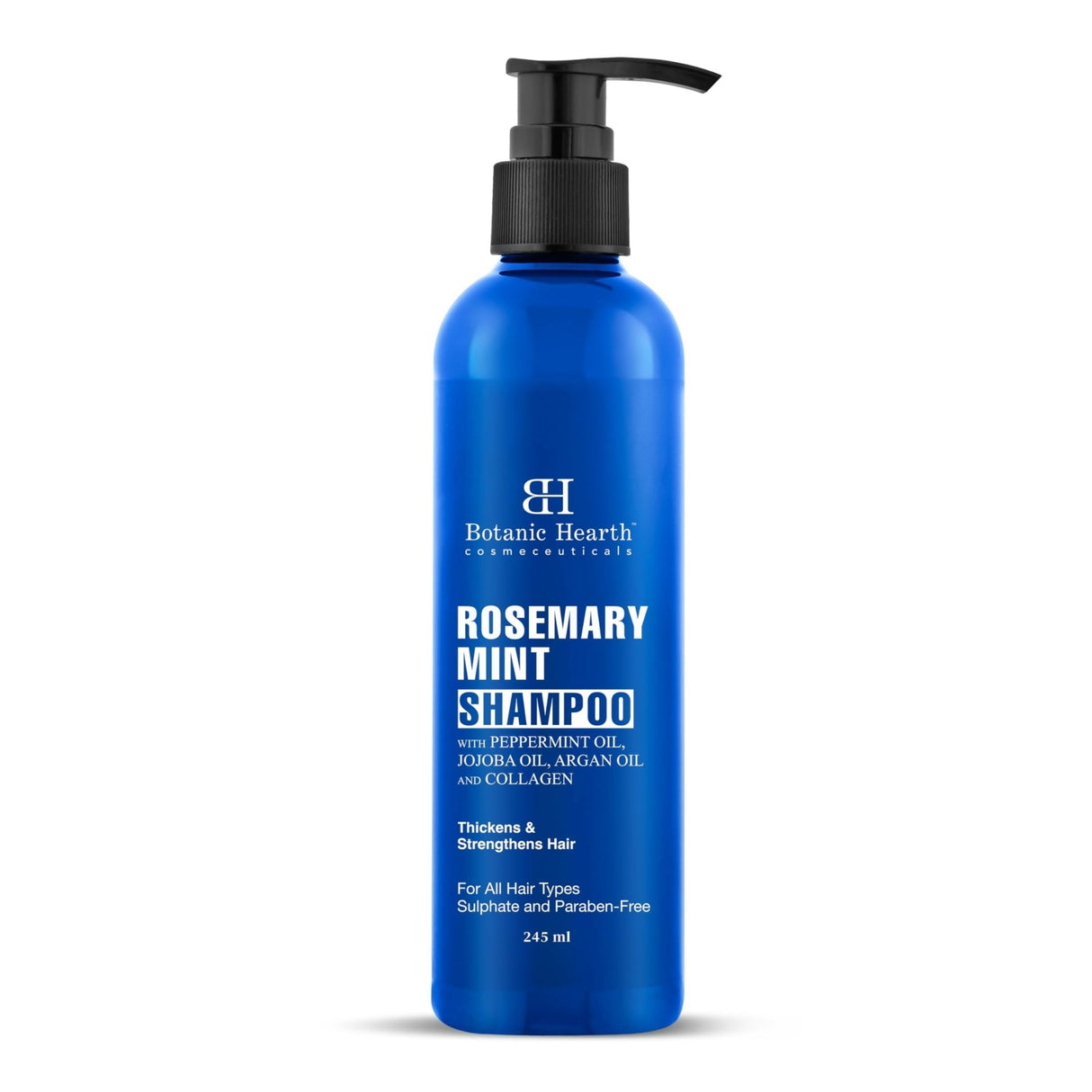 Botanic Hearth Rosemary Mint Shampoo with Peppermint Oil, Jojoba Oil & Collagen - Vamzn#
