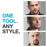 Braun Body Groomer 3 for Men from Gillette, BG3340, Manscaping Tool, SkinShield Technology, Sensitive Comb, Lifetime Sharp Metal Blade, Body Groomer for Men, Gray/Black - Vamzn#