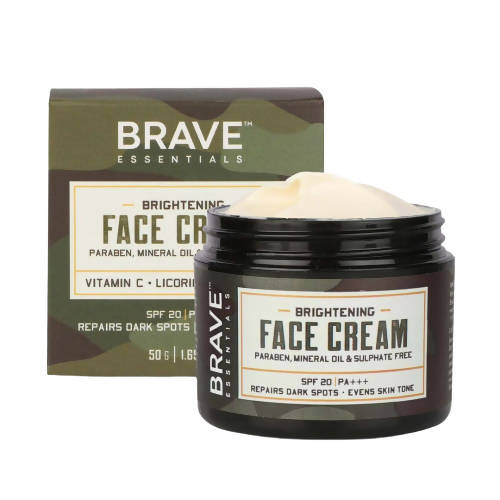 Brave Essentials Brightening Face Cream - Vamzn#