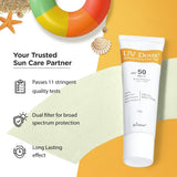 Brinton UV Doux Silicone Sunscreen Gel For Face & Body with SPF 50 PA+++ - Vamzn#