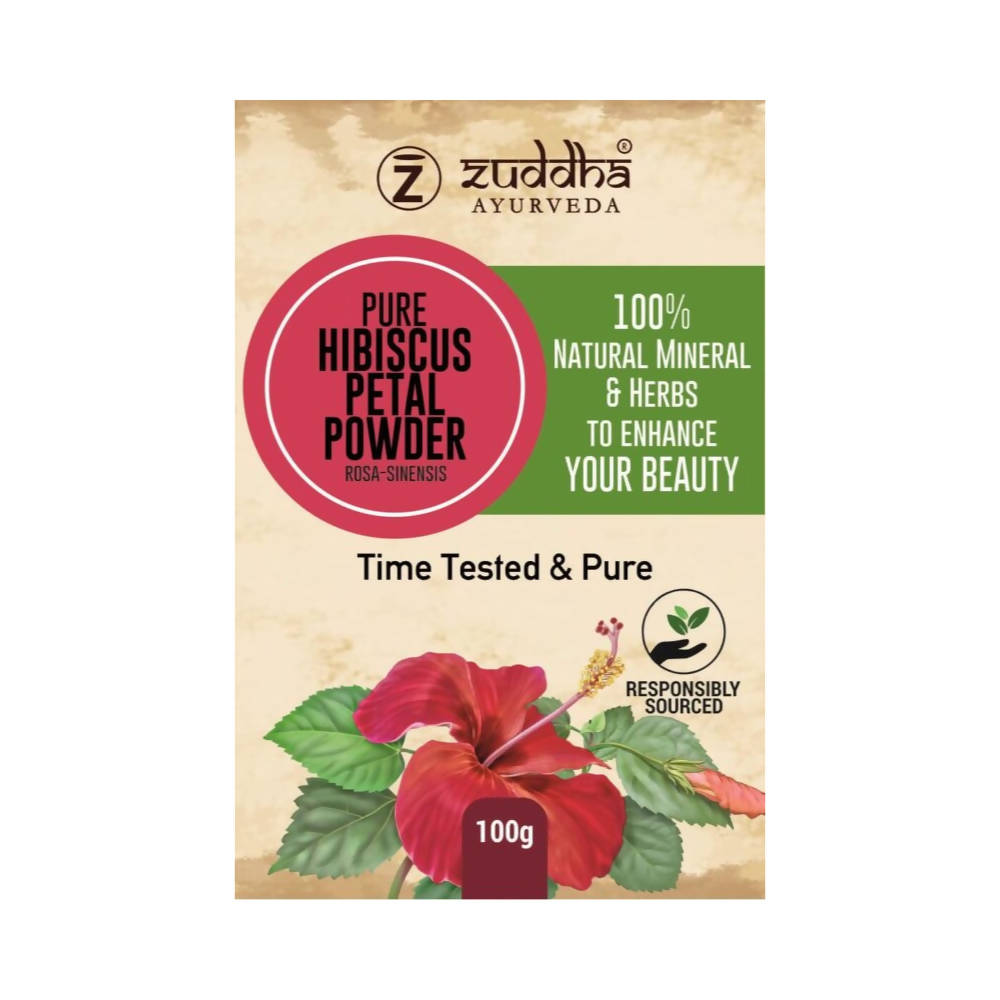 Zuddha Ayurveda Pure Hibiscus Petal Powder