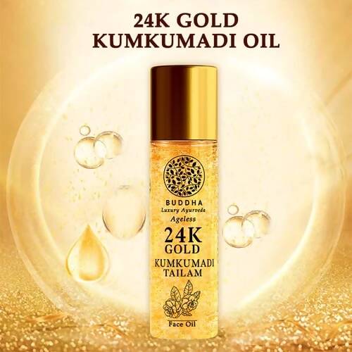 Buddha Natural 24k Gold Kumkumadi Oil - Vamzn#