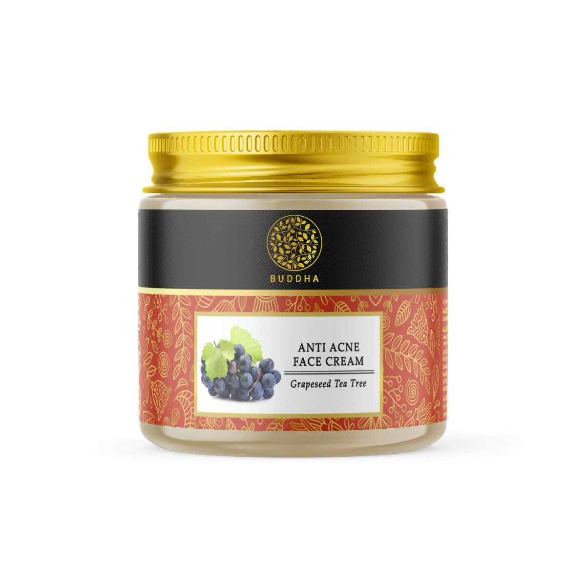 Buddha Natural Anti Acne Face Cream - For Acnes, Pimples, Scars & Marks - Vamzn#