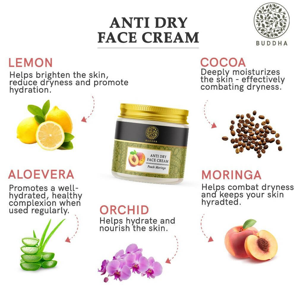 Buddha Natural Anti Dry Face Cream - Vamzn#