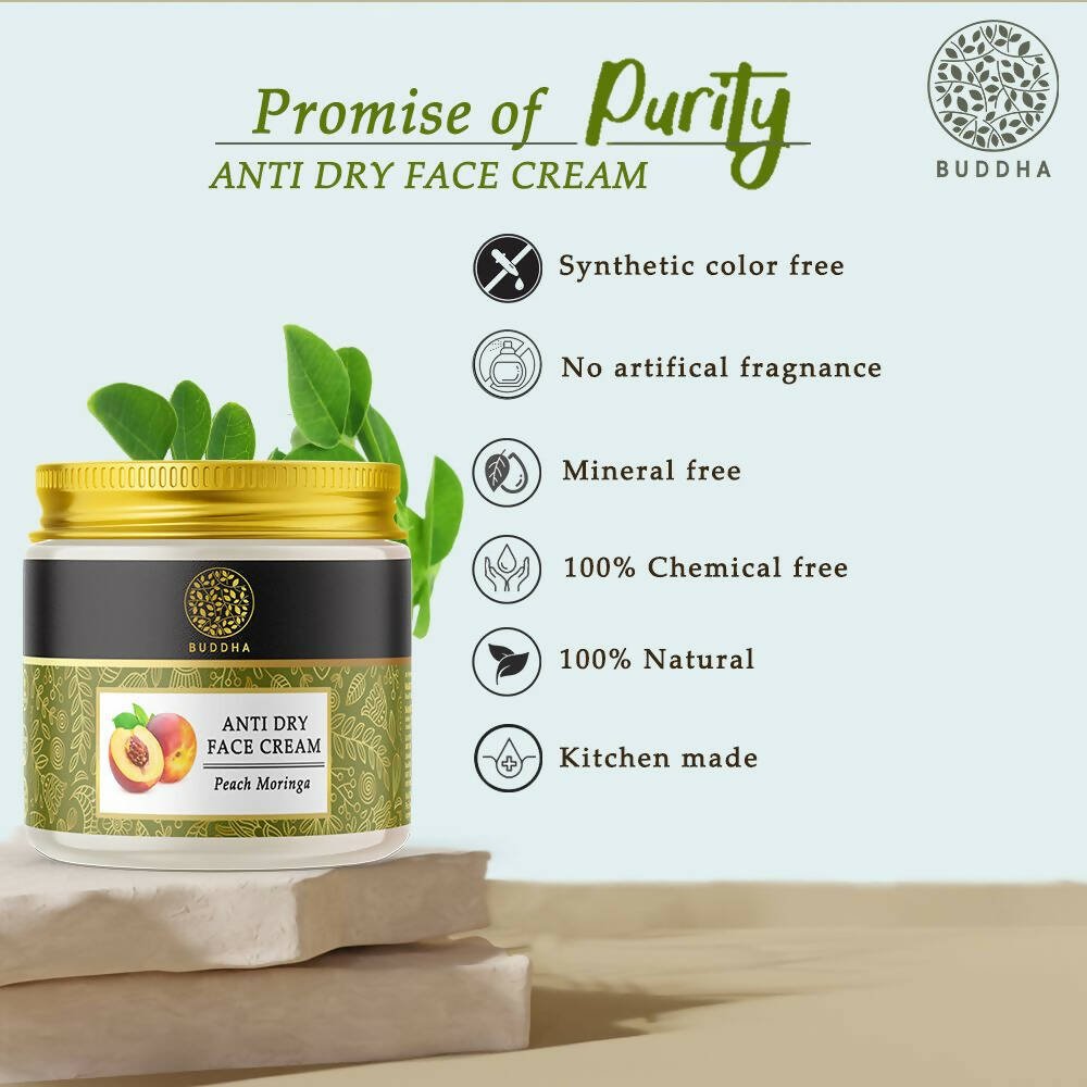 Buddha Natural Anti Dry Face Cream - Vamzn#