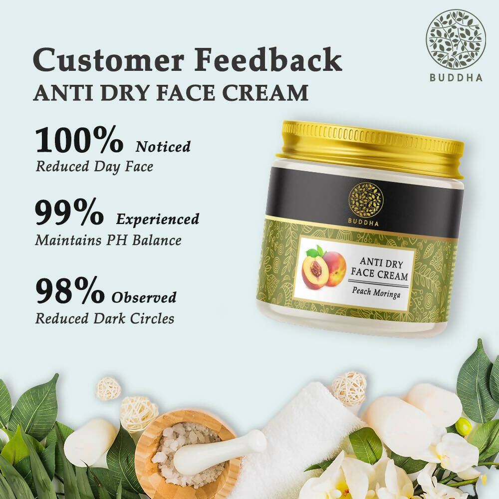 Buddha Natural Anti Dry Face cream - For Instant Glow, Reduce Tanning & Dark Circles - Vamzn#