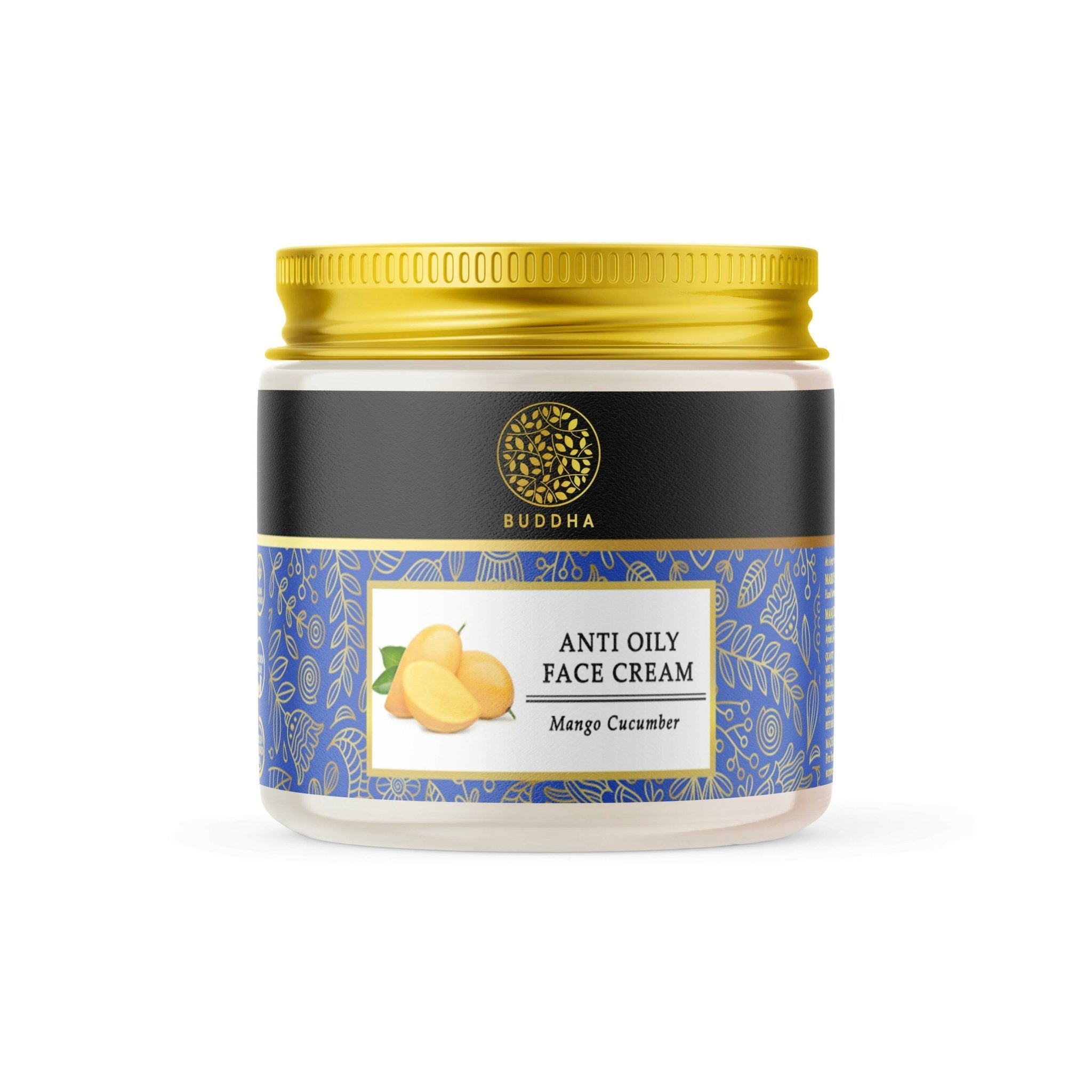 Buddha Natural Anti Oily Face Cream - For Clear and Radiant Oil Free Skin - Vamzn#