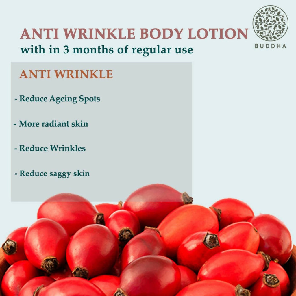 Buddha Natural Anti Wrinkle Body Lotion - For Wrinkles & Fine Lines - Vamzn#