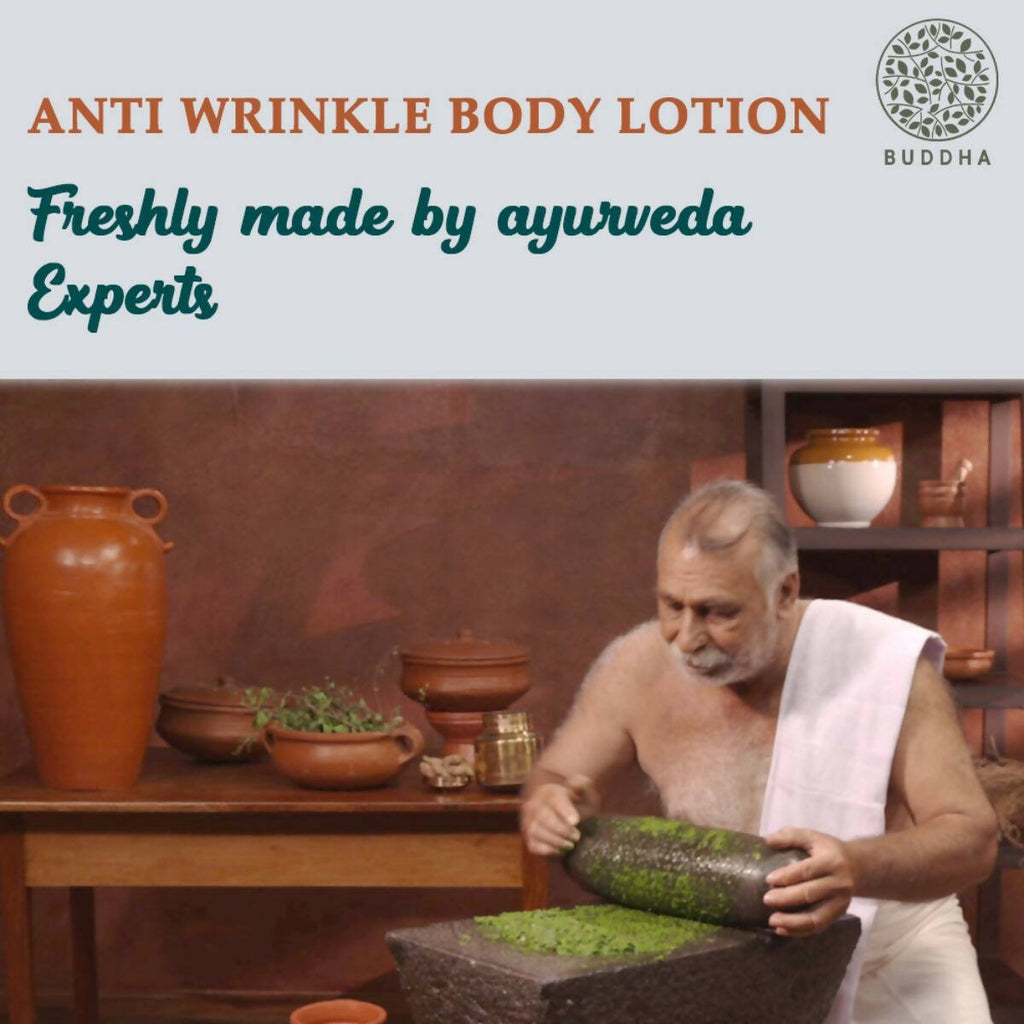Buddha Natural Anti Wrinkle Body Lotion - For Wrinkles & Fine Lines - Vamzn#