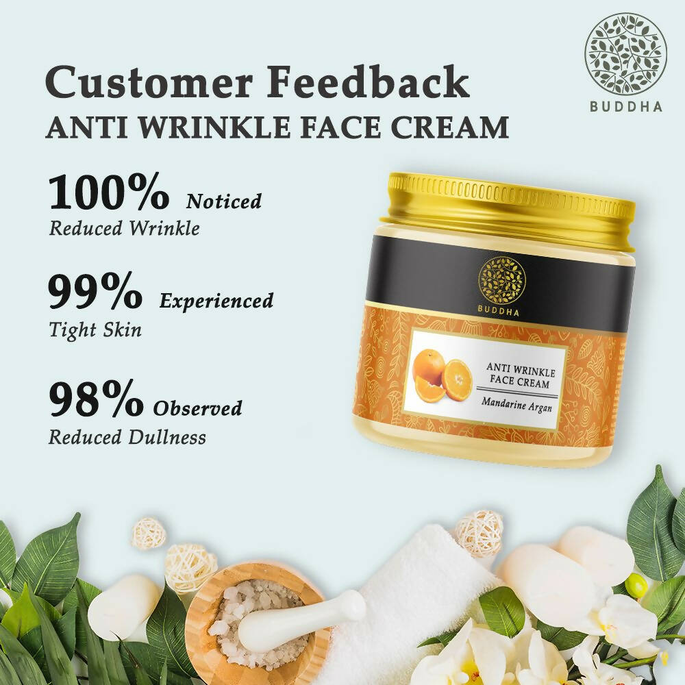 Buddha Natural Anti Wrinkle Face Cream - Reduce Fine Lines, Wrinkles & Skin Aging - Vamzn#