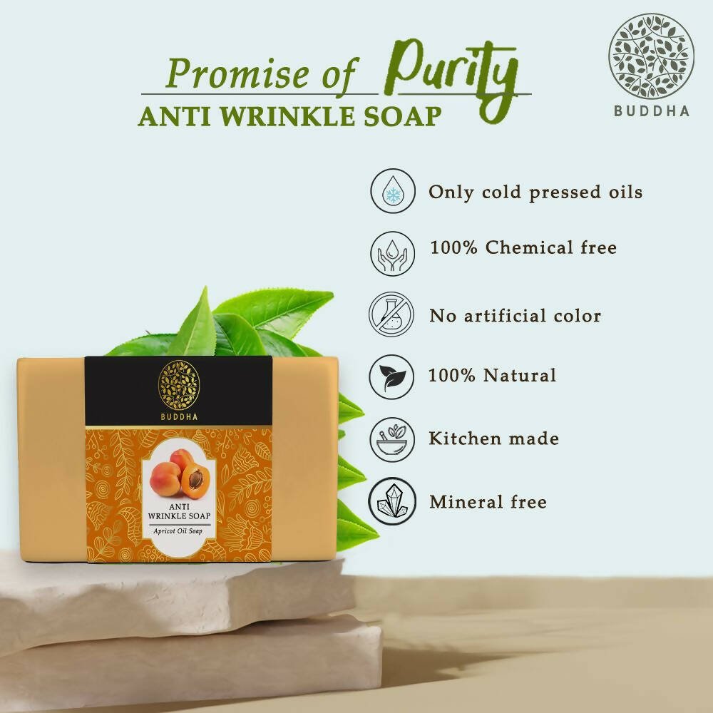 Buddha Natural Anti Wrinkle Soap - Anti Ageing to Reduce Wrinkles, Fine Lines - Vamzn#