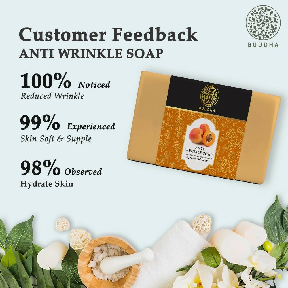 Buddha Natural Anti Wrinkle Soap - Anti Ageing to Reduce Wrinkles, Fine Lines - Vamzn#