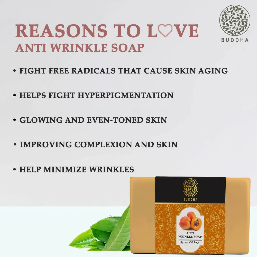 Buddha Natural Anti Wrinkle Soap - Anti Ageing to Reduce Wrinkles, Fine Lines - Vamzn#
