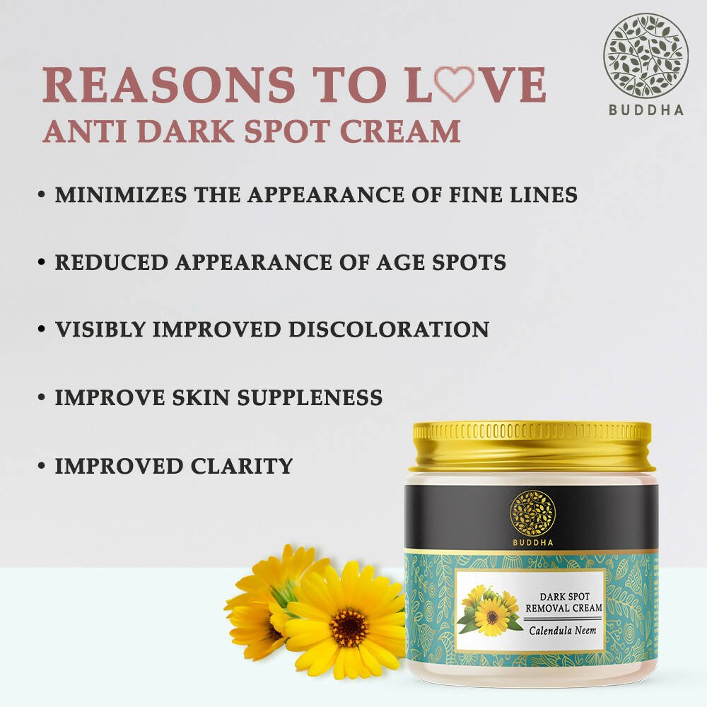 Buddha Natural Dark Spot Removal Face Cream - For Uneven Skin Tone and Skin Darkening - Vamzn#