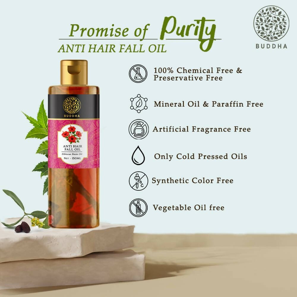 Buddha Natural Hair Oil For Men & Women - Vamzn#
