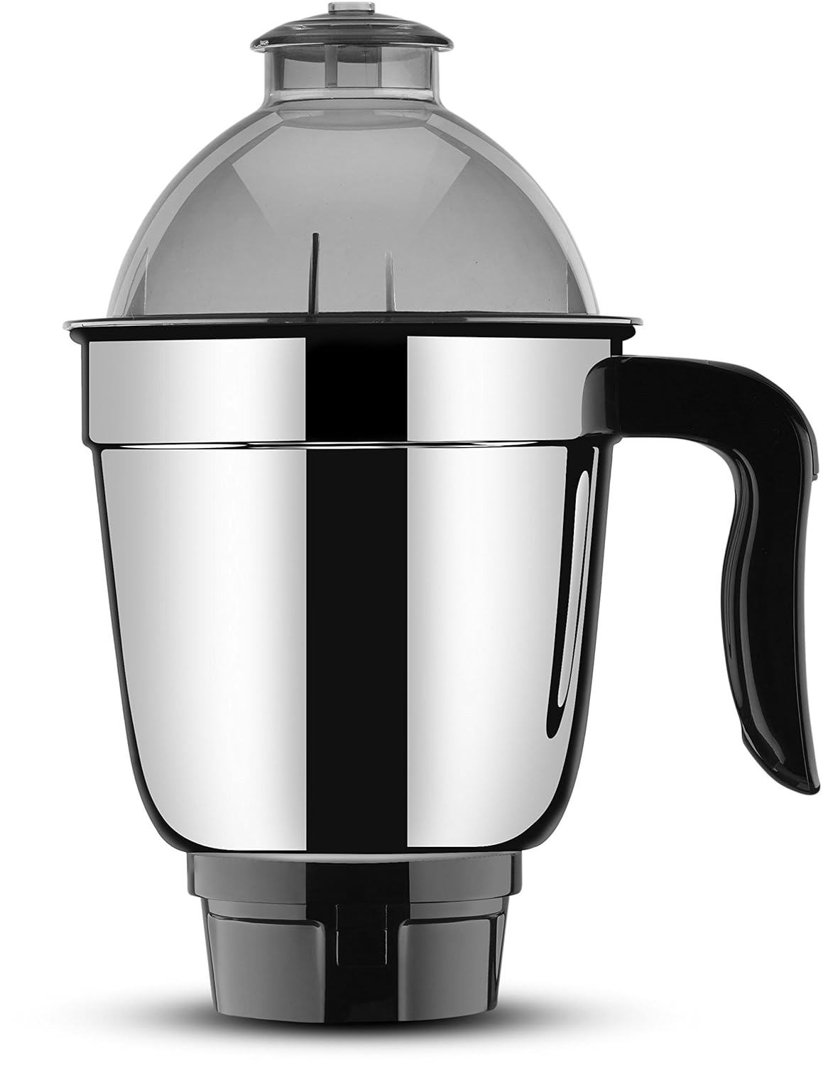 Butterfly Smart 750 Watts Mixer Grinder with 4 Jars | 3 Stainless Steel Multipurpose Jars & 1 Juicer Jar | ABS Body | Heavy Duty Motor | 2 Years Manufacturer's Warranty | Grey - Vamzn#