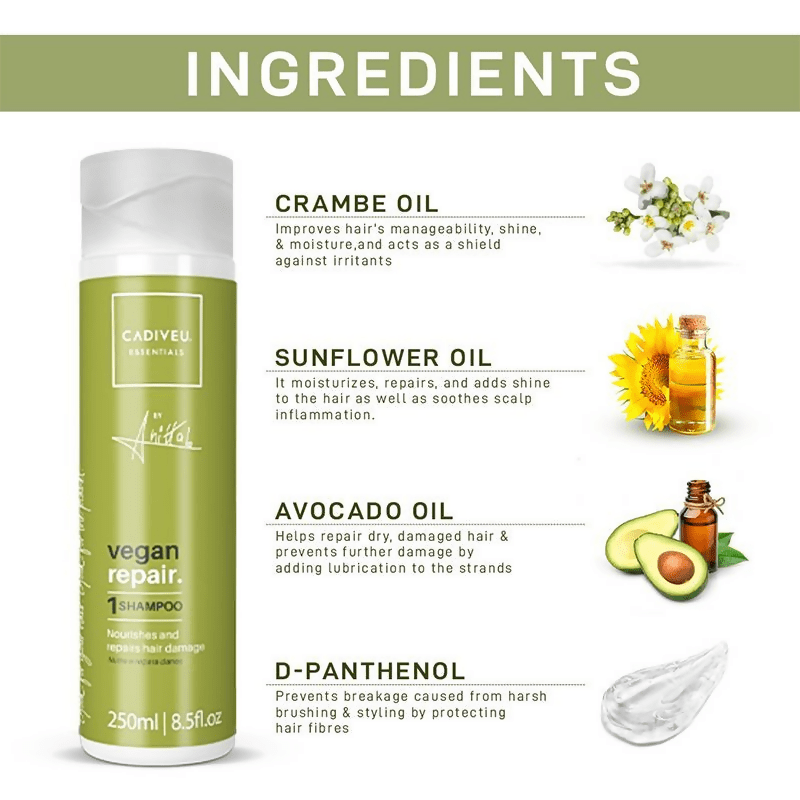 Cadiveu Vegan Repair Shampoo - Vamzn#