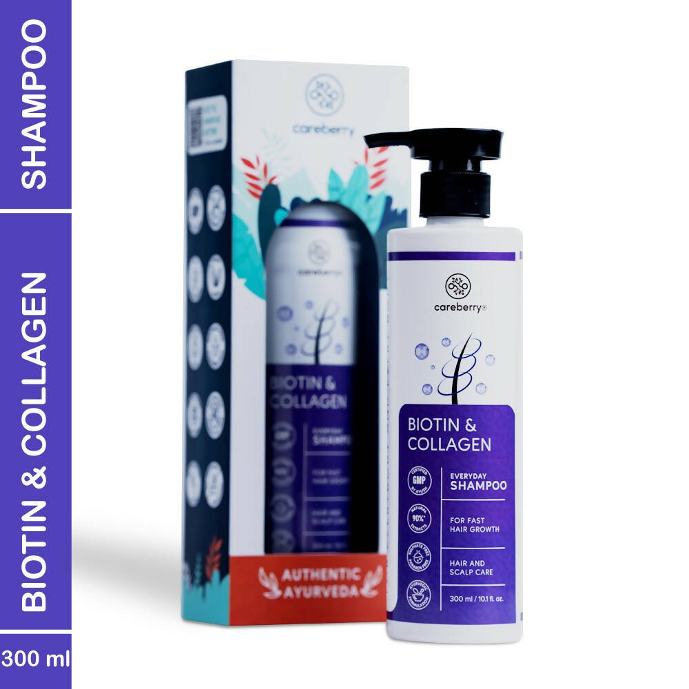Careberry Biotin & Collagen Everyday Shampoo For Fast Hair Growth - Vamzn#