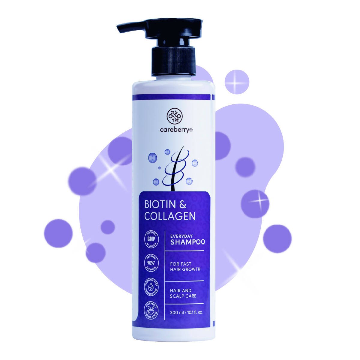 Careberry Biotin & Collagen Everyday Shampoo For Fast Hair Growth - Vamzn#
