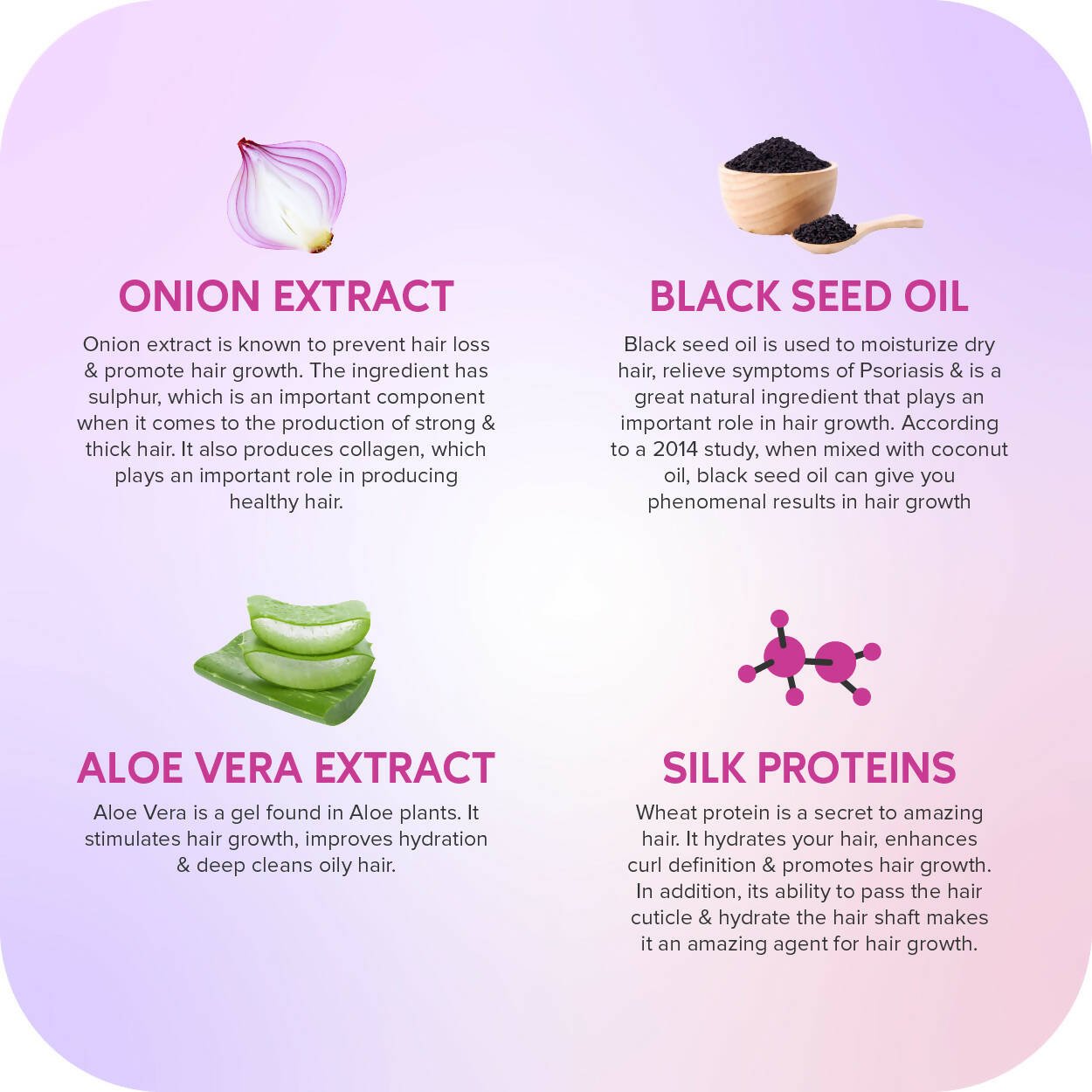 Careberry Organic Red Onion & Black Seed Oil Ultimate Anti Hair Fall Shampoo + Conditioner + Hair Oil - Vamzn#