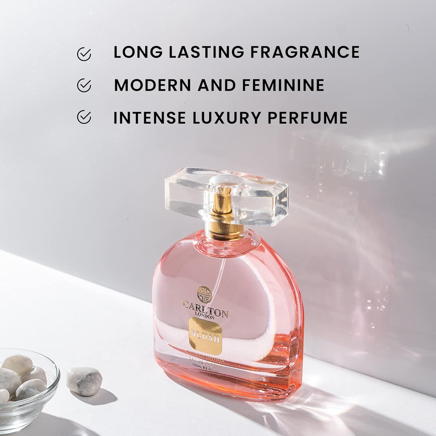 Carlton London Women Limited Edition Blush Eau de Parfum - 100 ml | Long Lasting Luxury Perfume | Floral and Fruity Notes | Premium Fragrance Scent EDP | Perfume for women - Vamzn#
