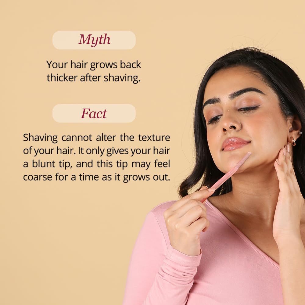 Carmesi Reusable Face Razor for Women Facial Hair - 3 Razors | Instant & Painless Hair Removal | For Eyebrows, Upper Lip, Forehead, Peach Fuzz, Chin and Sideburns | Dermaplaning Tool - Vamzn#