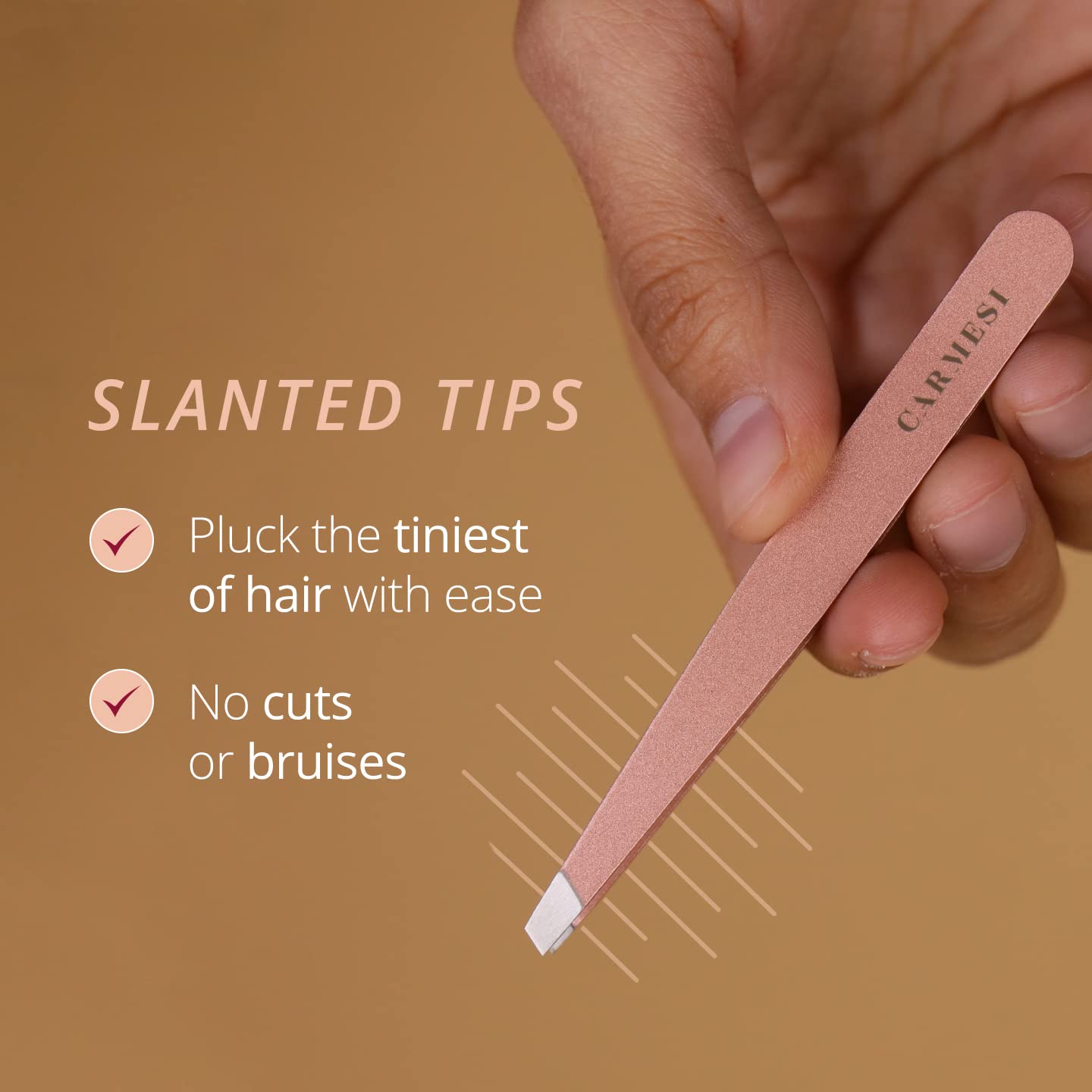 Carmesi Reusable Face Razor for Women Facial Hair - 3 Razors | Instant & Painless Hair Removal | For Eyebrows, Upper Lip, Forehead, Peach Fuzz, Chin and Sideburns | Dermaplaning Tool - Vamzn#